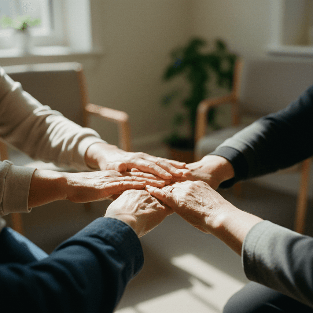 Helping hand in community